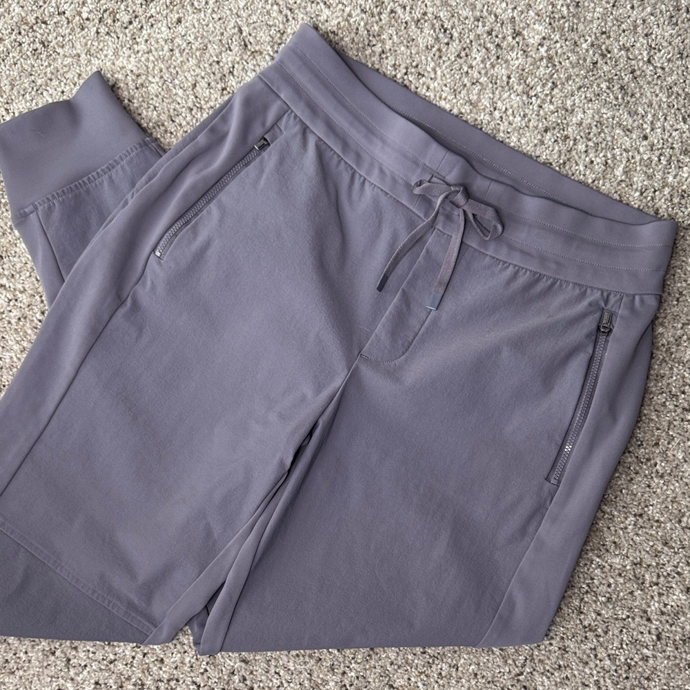 Athleta Headlands Hybrid Trek Midrise Lilac Jogger Pants